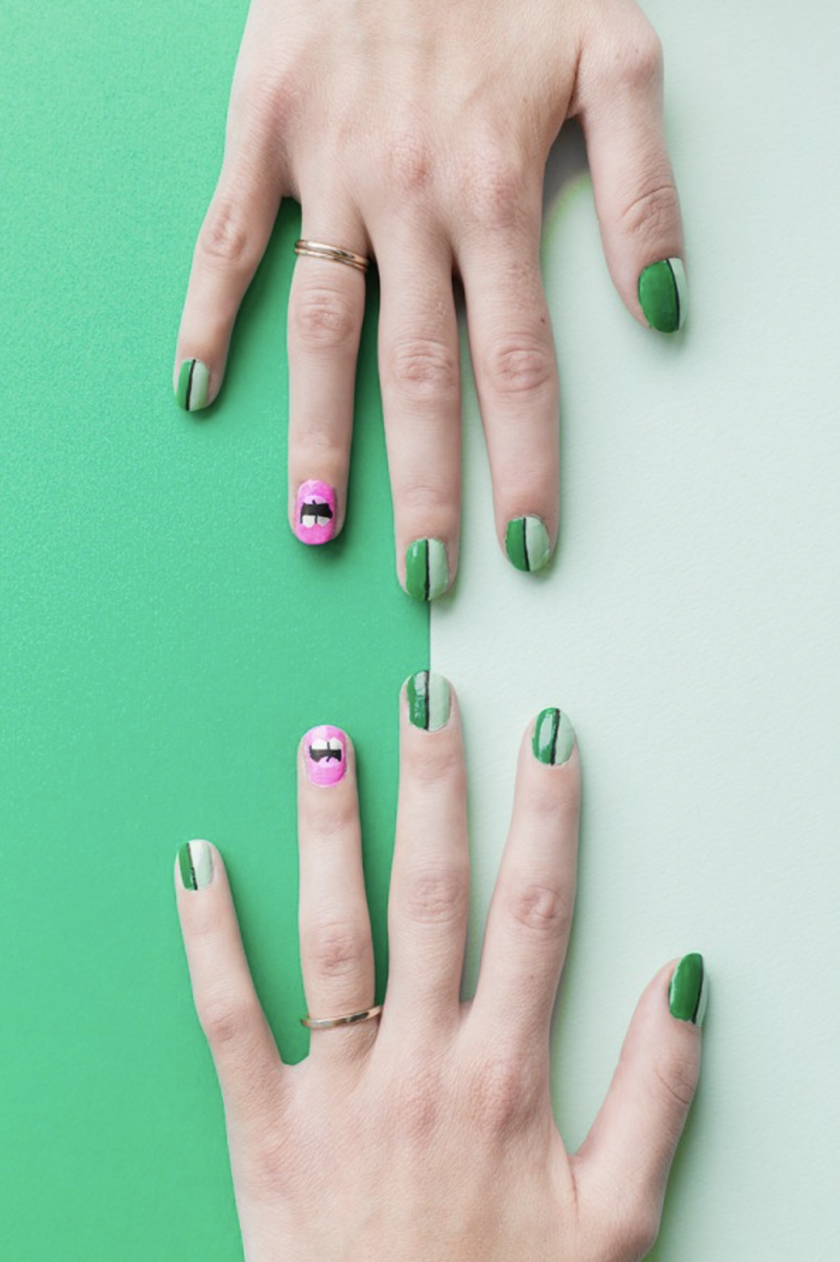 Green | Free UK Delivery Available | Nails
